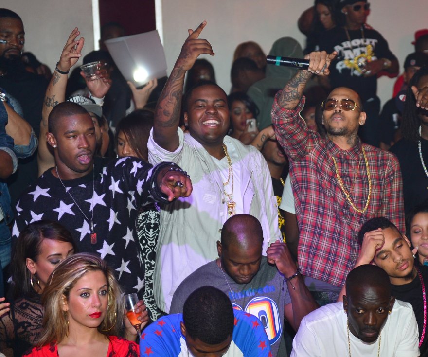 kevin mccall, sean ingston and chris brown